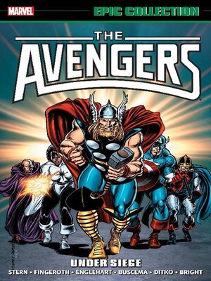 cover image of Avengers Epic Collection: Under Siege